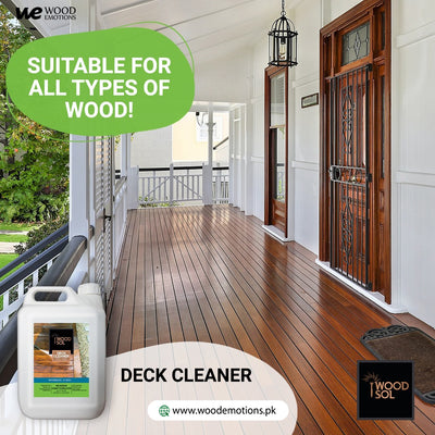 deck cleaner suitable for all woods